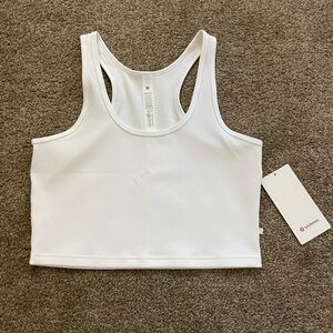 NWT Lululemon - Power Pivot Training Tank / White